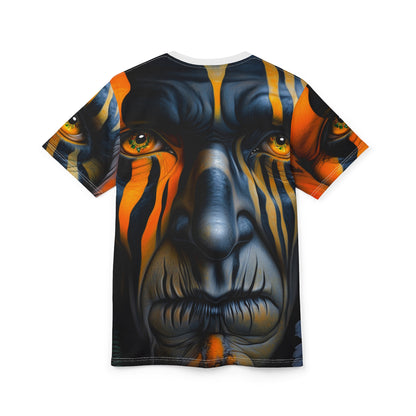 Warrior Unisex Tee - Native American AOP Design