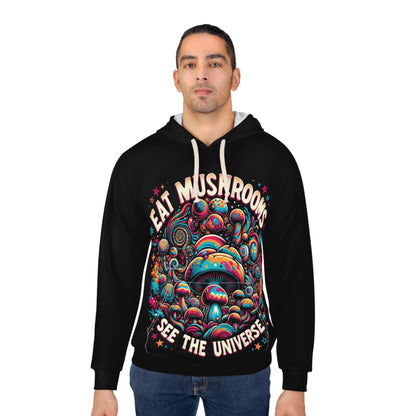 Eat Mushrooms See the Universe Hoodie #13 XL Illustration