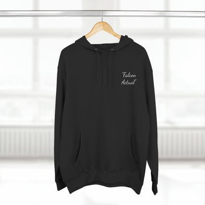 "Falcon Actual" Blue Falcon Hoodie