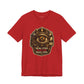 Conspiracy Eye Graphic Tee — "Real Eyes Realize Real Lies" Vintage Industrial T‑Shirt Stroked