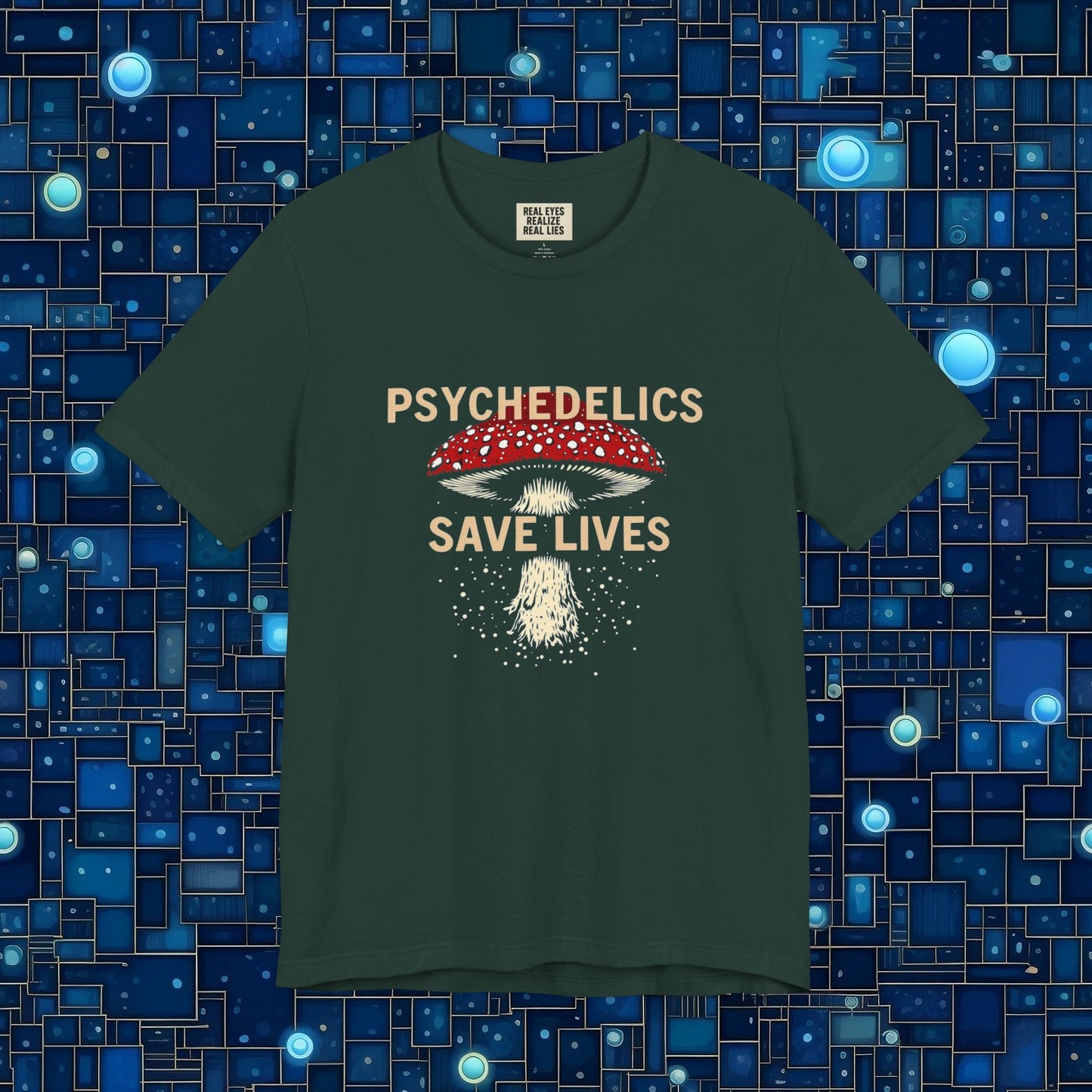 Psychedelics Save Lives – Amanita Mushroom Tee