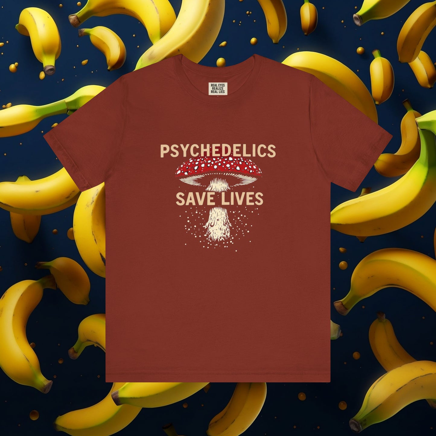 Psychedelics Save Lives – Amanita Mushroom Tee