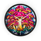 Mushroom Mystique 10" Wall clock