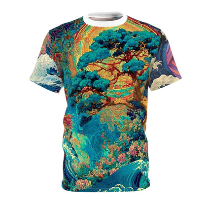 Sacred Nature – Vibrant Landscape Unisex Tee