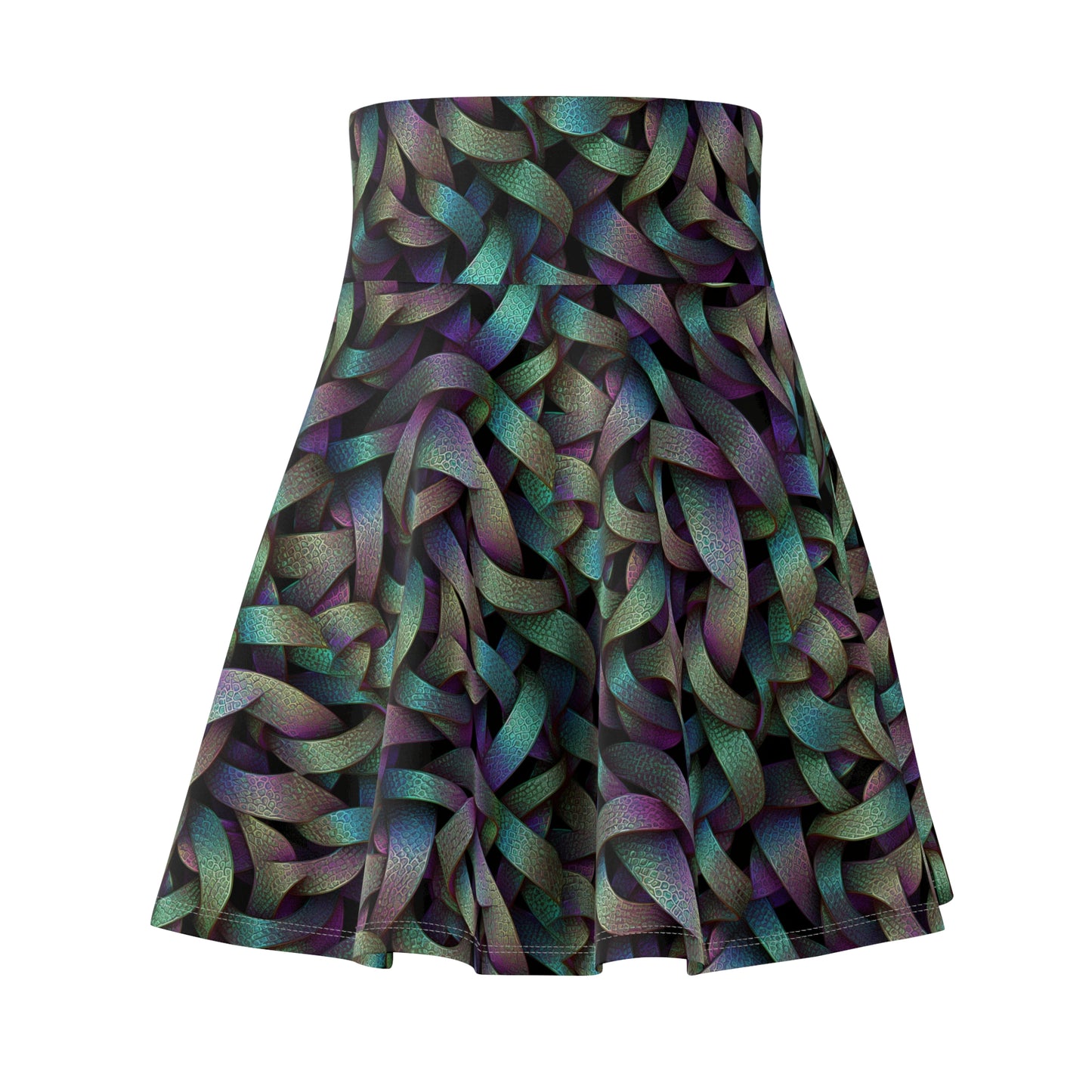Iridescent Ribbon Skater Skirt