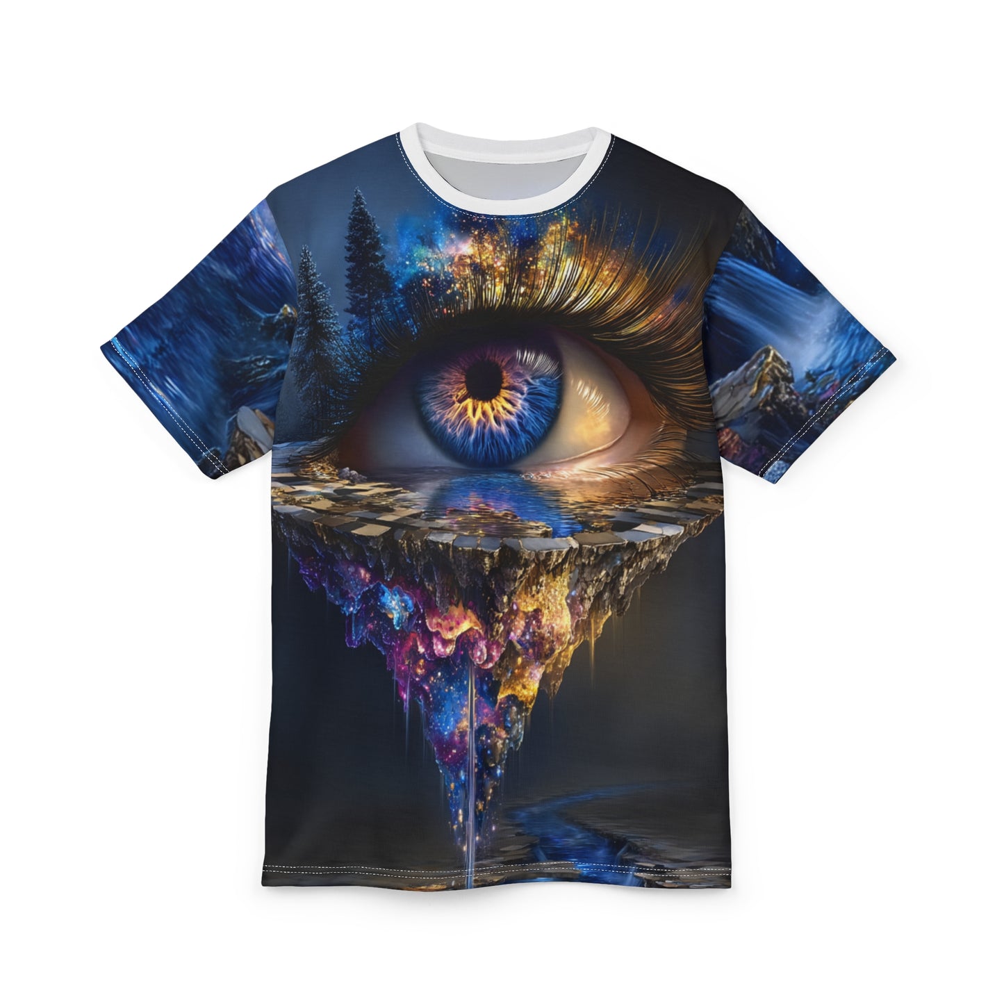 🔮 All-Seeing Nature Tee – The Vision Beyond the Veil 🔮