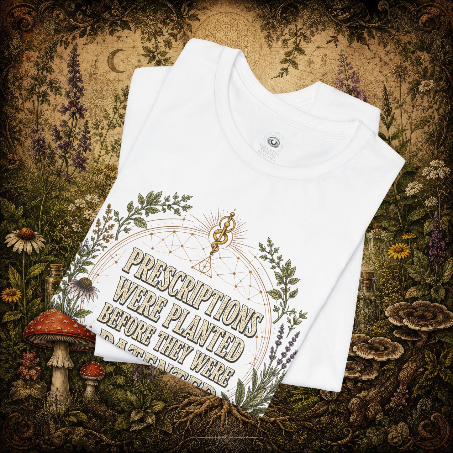 Prescriptions Were Planted Before They Were Patented Tee