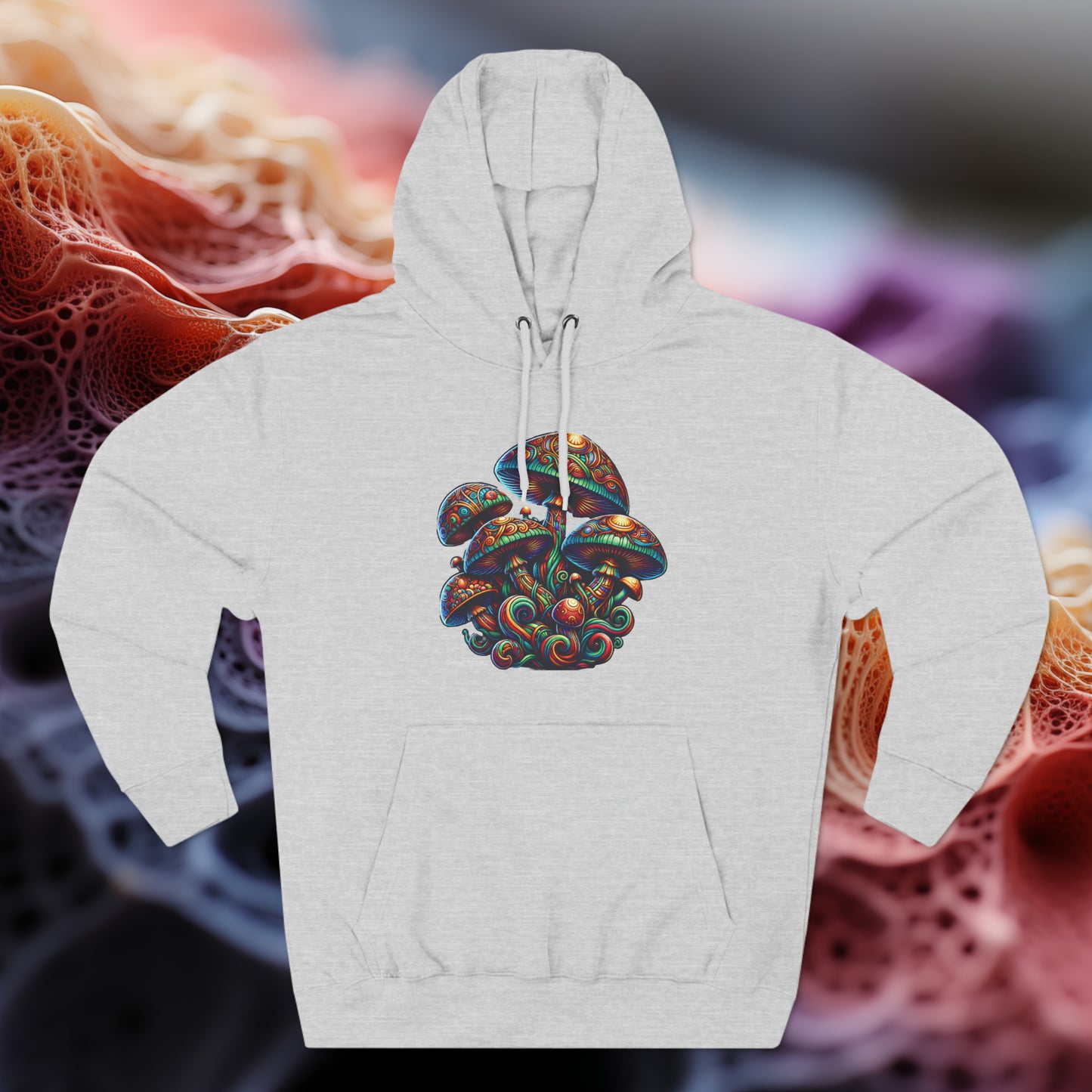 Mushroom Goddess at Your Back Pullover Hoodie