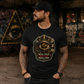 Conspiracy Eye Graphic Tee — "Real Eyes Realize Real Lies" Vintage Industrial T‑Shirt Stroked