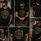 Conspiracy Eye Graphic Tee — "Real Eyes Realize Real Lies" Vintage Industrial T‑Shirt Stroked