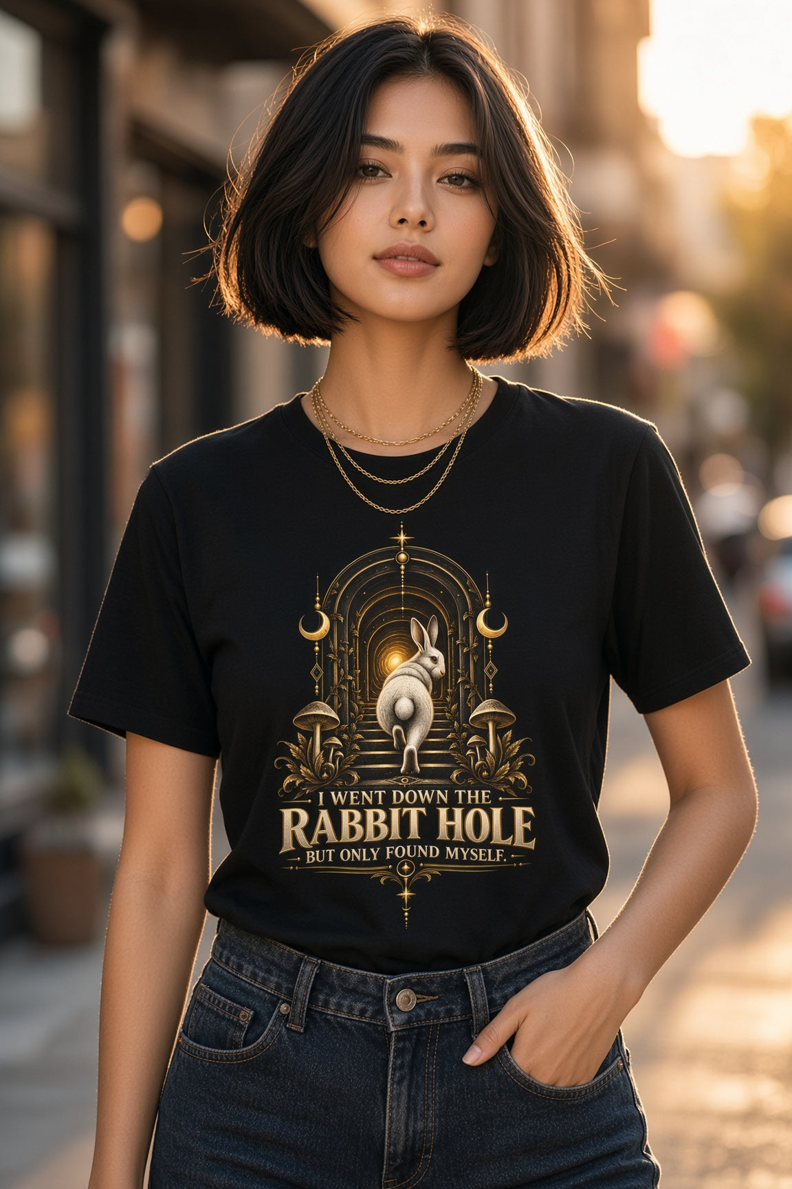 I Went Down the Rabbit Hole but Only Found Myself T-Shirt