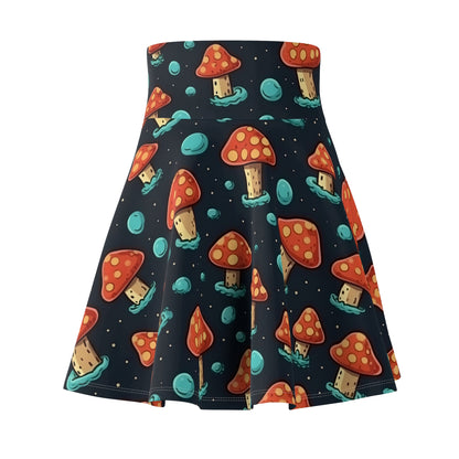 Magic Mushroom Women's Skater Skirt #1
