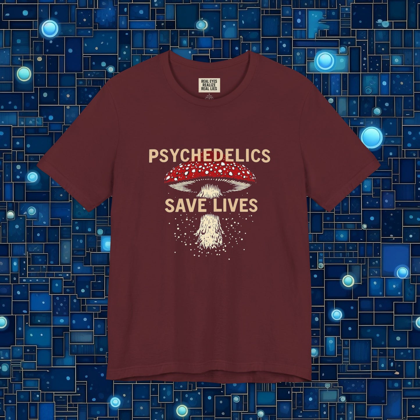 Psychedelics Save Lives – Amanita Mushroom Tee