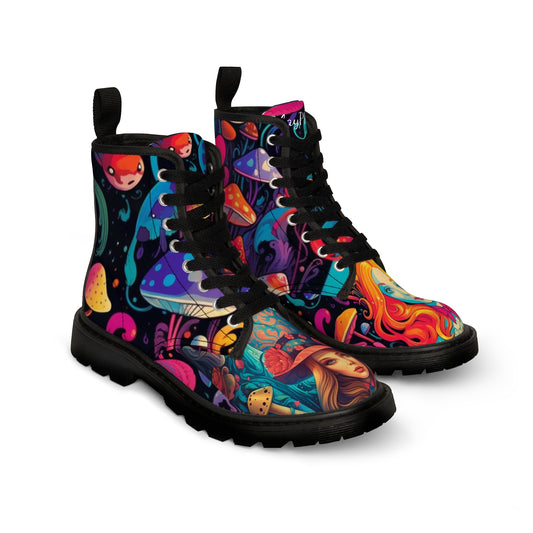 Alice Slays All Day Women's Canvas Boots