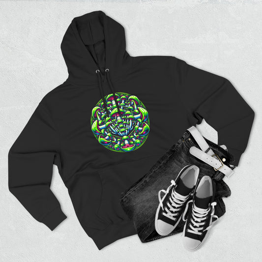 Mushrooms illusions hoodie