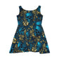 Midnight Majesty Skater Dress