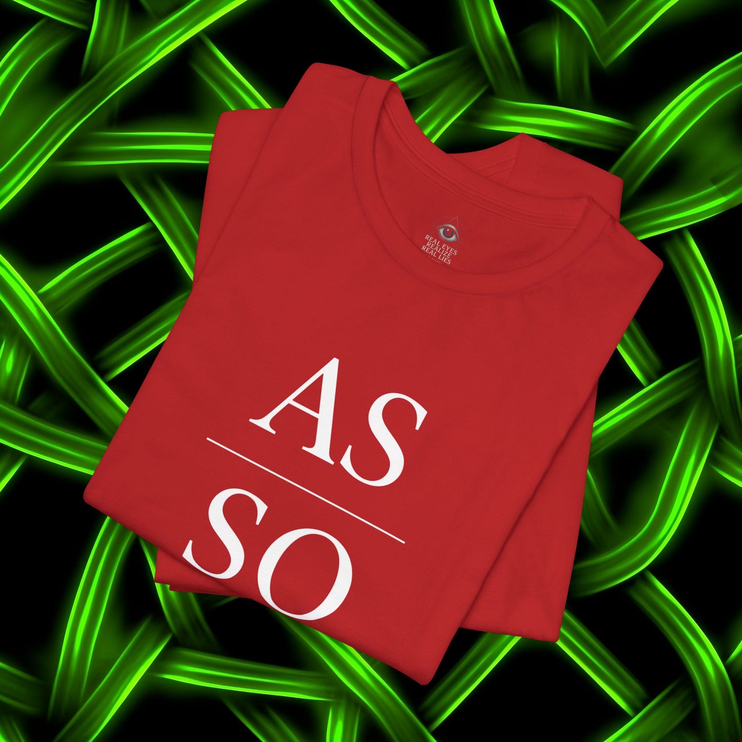 As Above So Below (IYKYK) Minimalist Philosophy T-Shirt