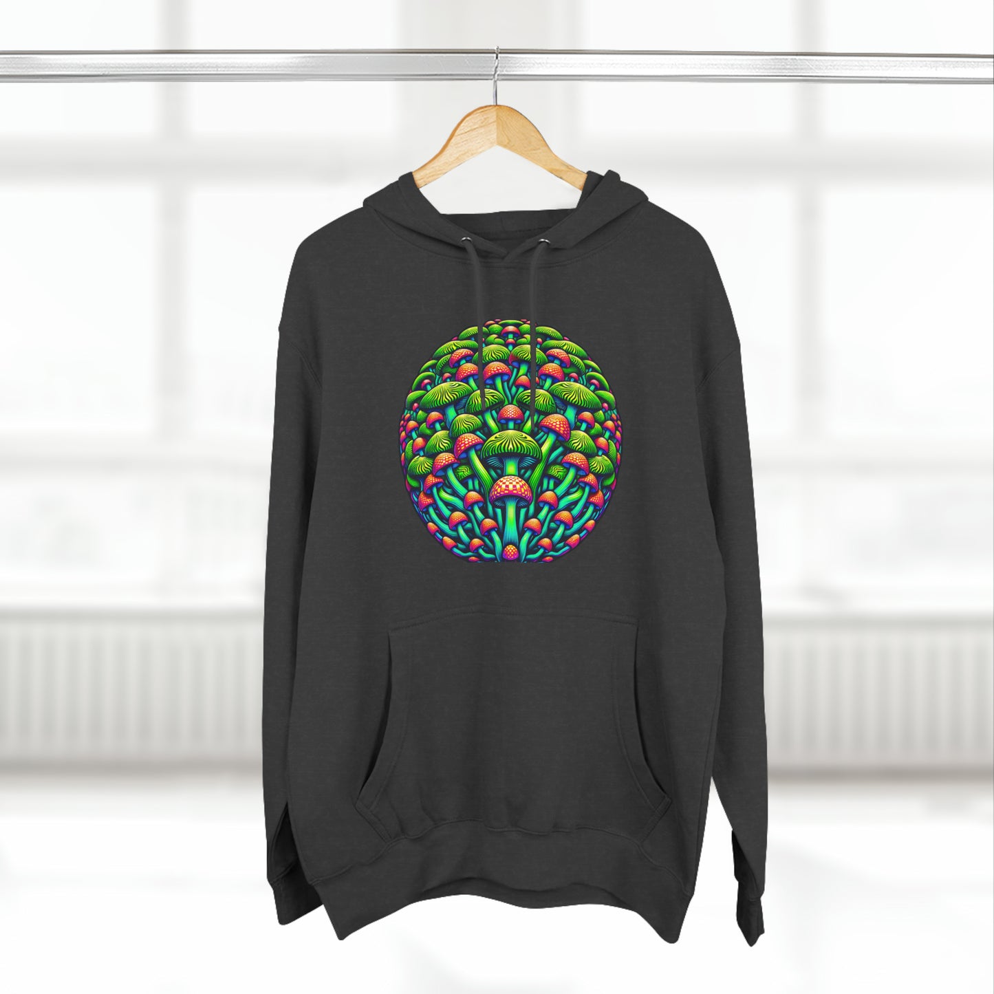 Mushrooms illusions hoodie #2