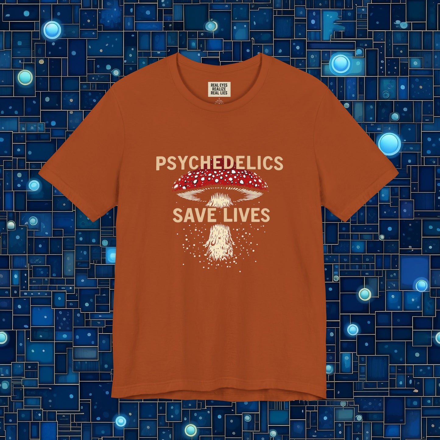 Psychedelics Save Lives – Amanita Mushroom Tee