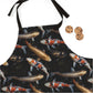 Koi Fishin' in the Dark Apron