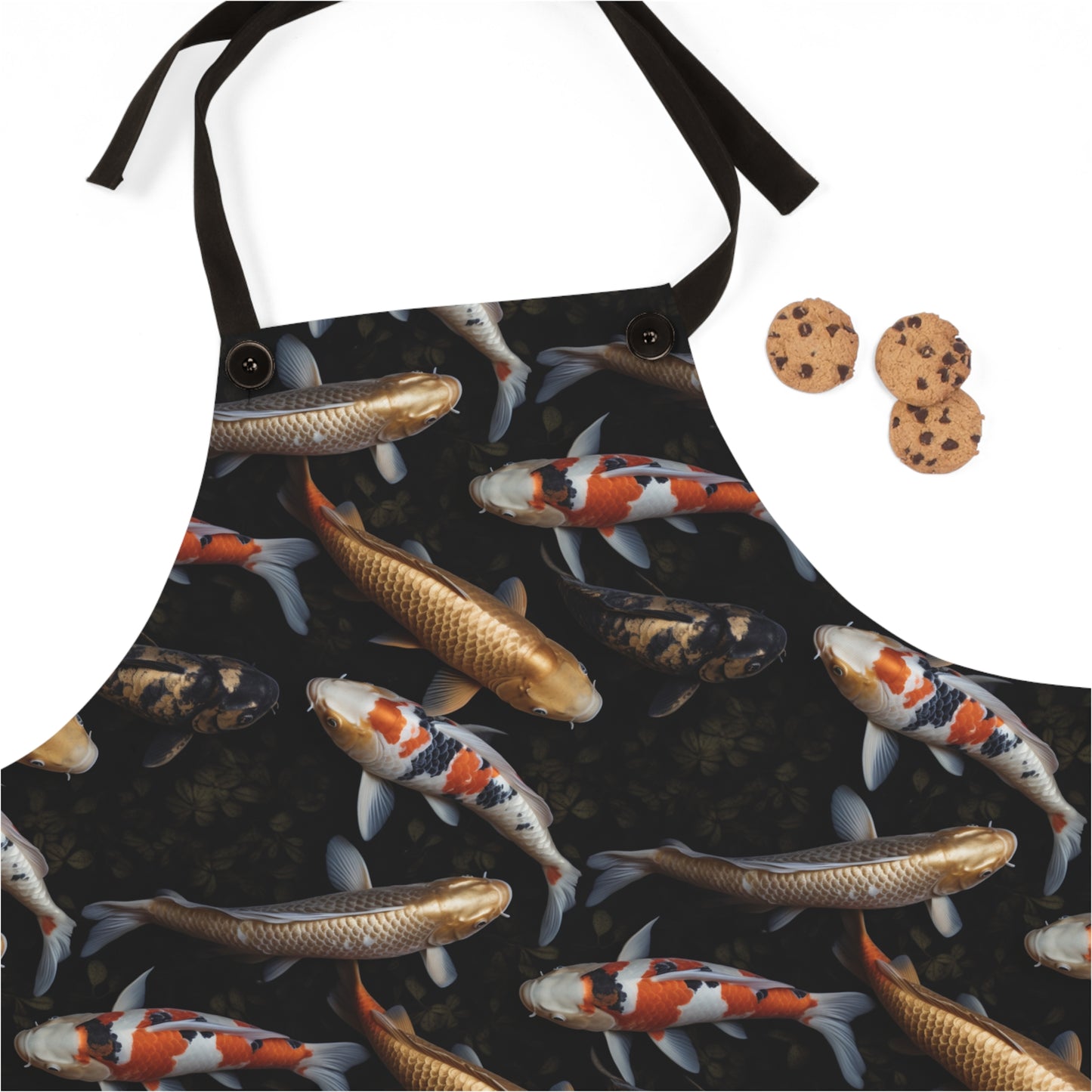 Koi Fishin' in the Dark Apron