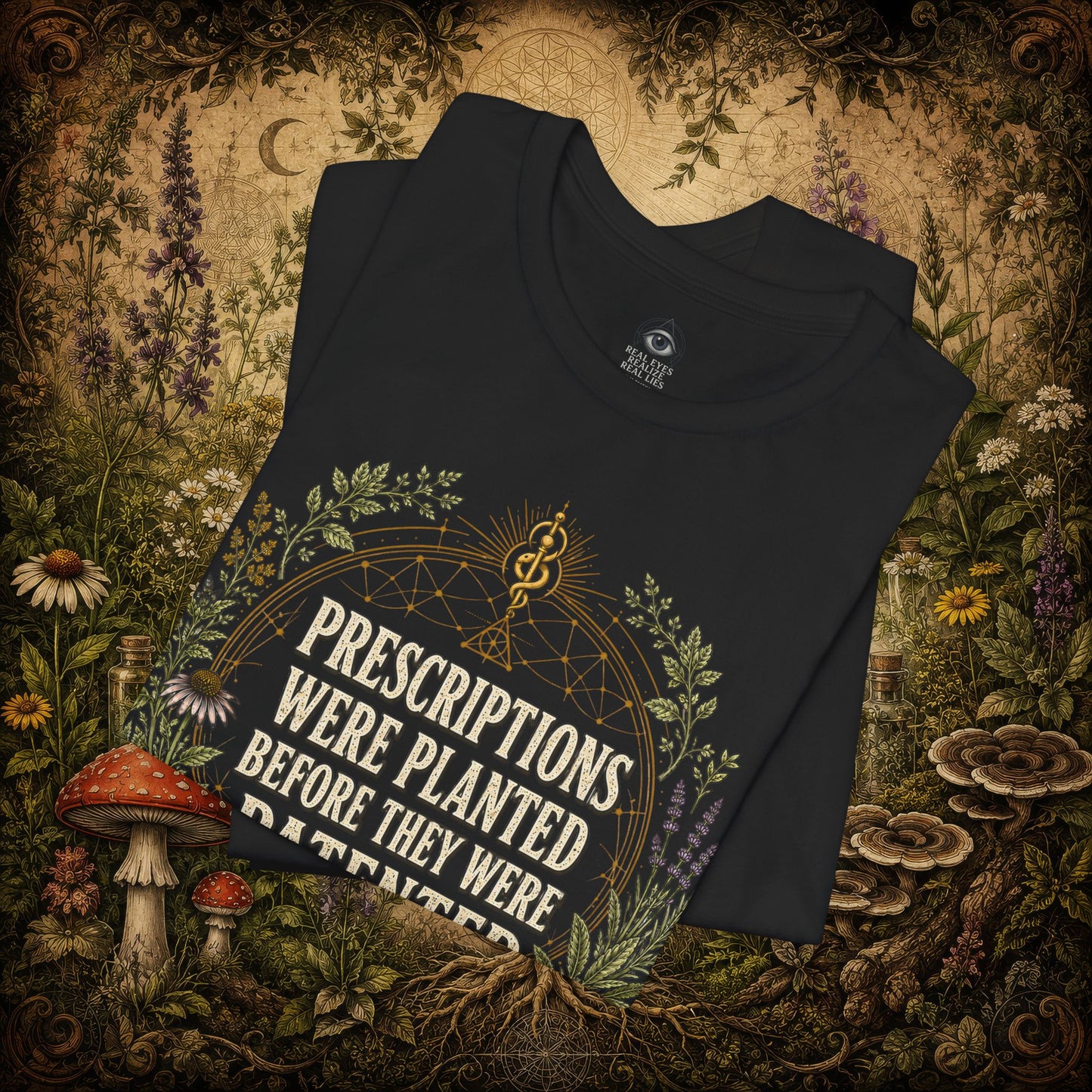 Prescriptions Were Planted Before They Were Patented Tee