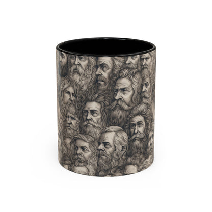 Bearded Geniuses Mug – Drink Like a Philosopher