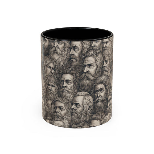 Bearded Geniuses Mug – Drink Like a Philosopher