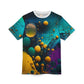 🌌 Cosmic Drip Tee – Art in Motion 🌌