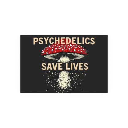 Psychedelics Save Lives Poster