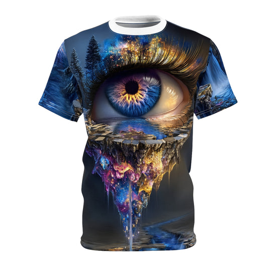 🔮 All-Seeing Nature Tee – The Vision Beyond the Veil 🔮