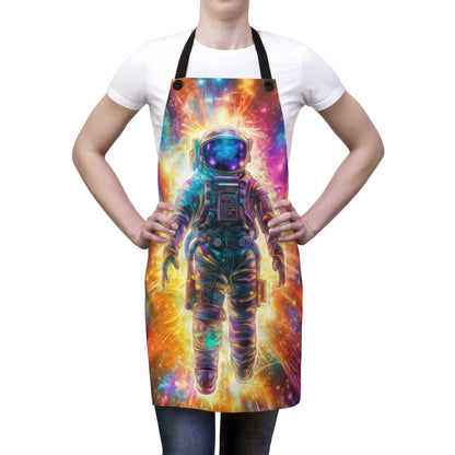 Astro Naughty Psychedelic Astronaut Apron