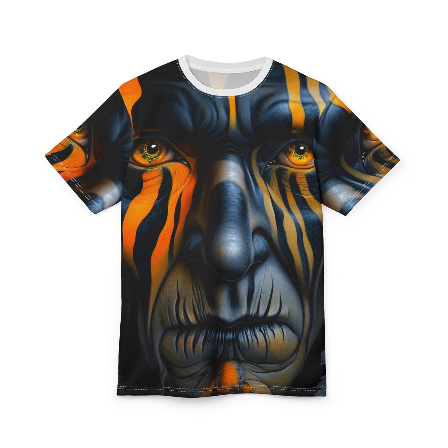 Warrior Unisex Tee - Native American AOP Design