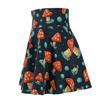 Magic Mushroom Women's Skater Skirt #1