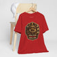 Conspiracy Eye Graphic Tee — "Real Eyes Realize Real Lies" Vintage Industrial T‑Shirt Stroked
