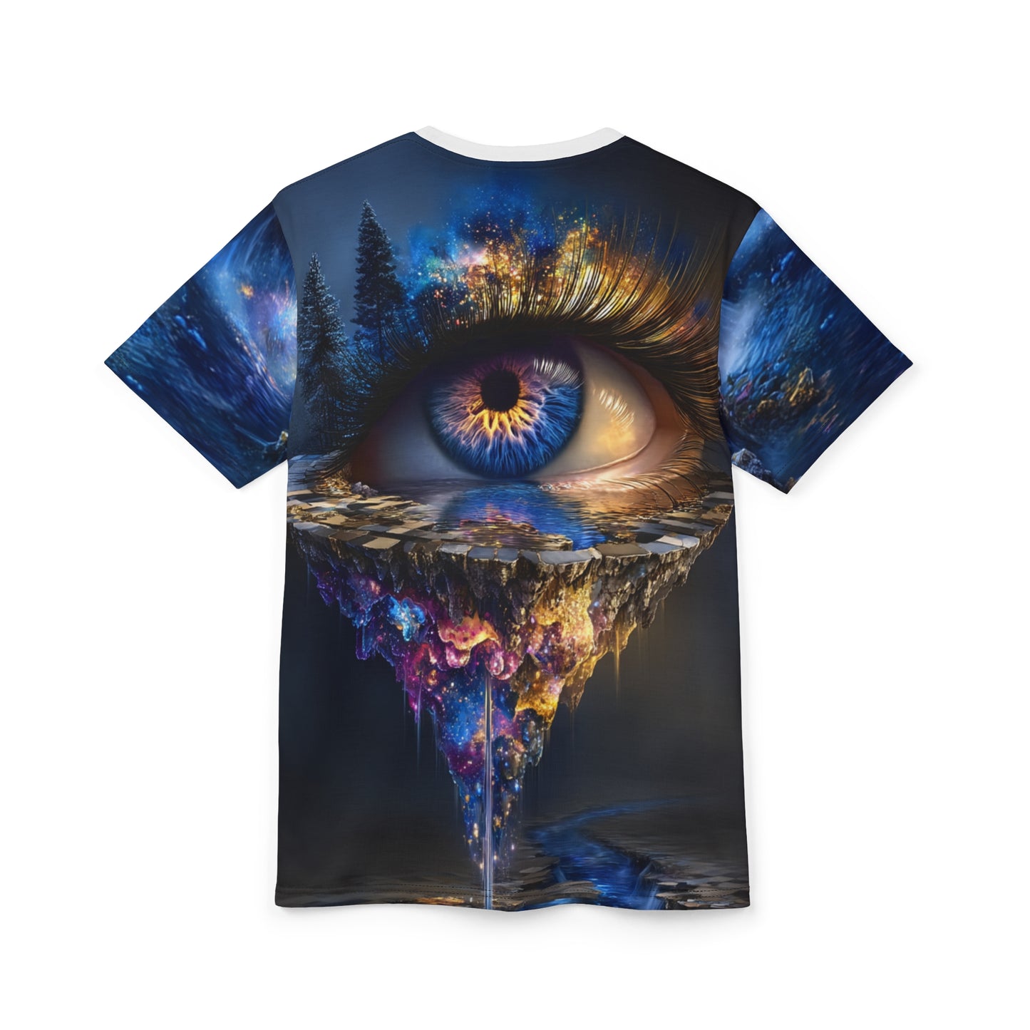 🔮 All-Seeing Nature Tee – The Vision Beyond the Veil 🔮