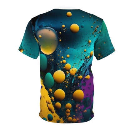 🌌 Cosmic Drip Tee – Art in Motion 🌌