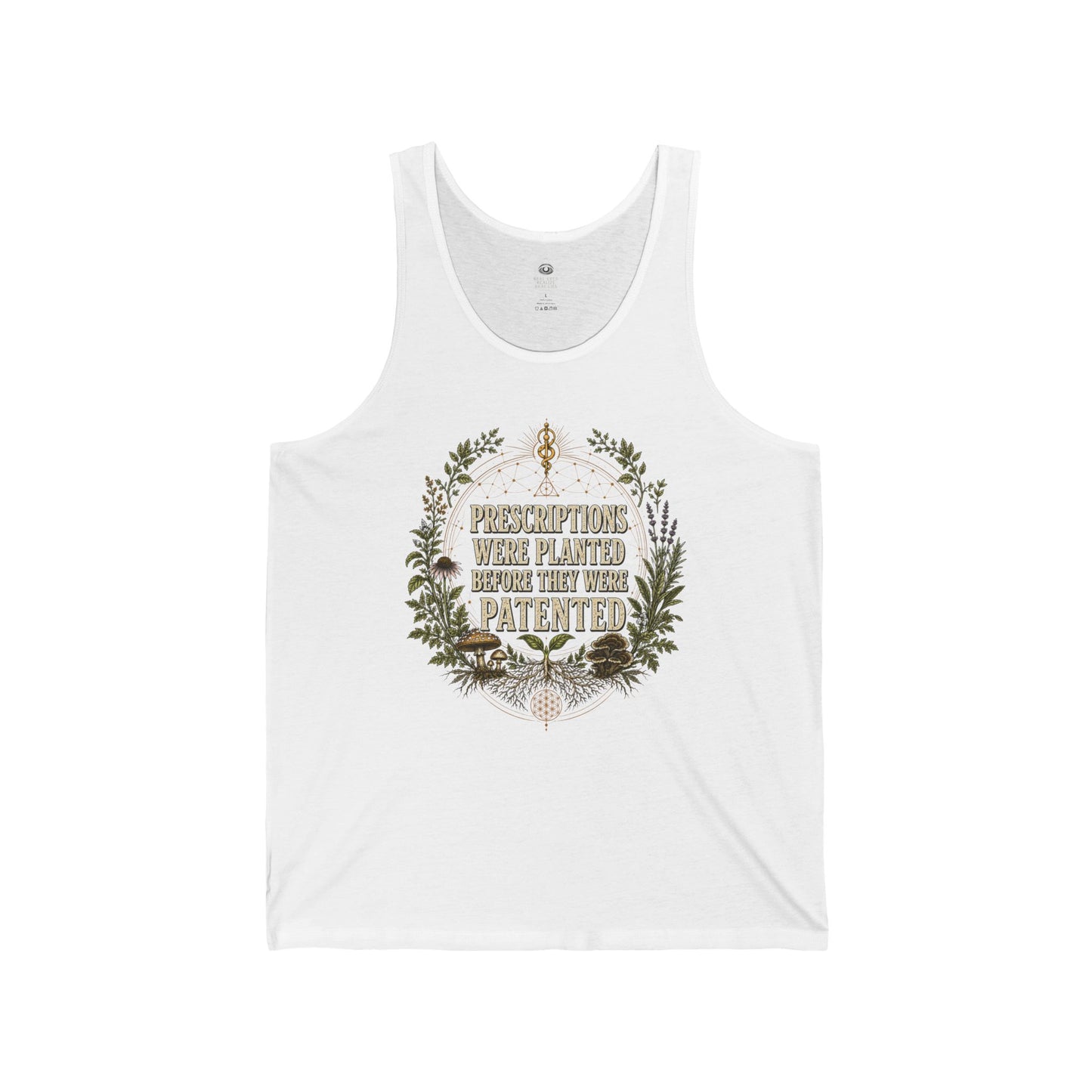 Prescriptions Were Planted Before They Were Patented Tank top