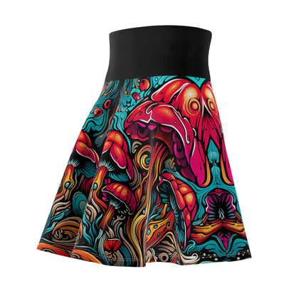 Magic Mushroom Women's Skater Skirt #2