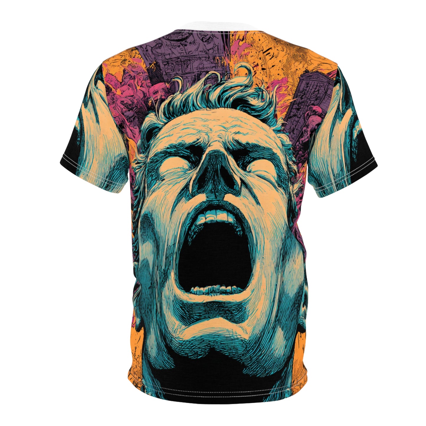 Copy of Ego Unisex Cut & Sew Tee, Artistic Graphic Tee, Statement Shirt, Unique Apparel, Gift for Creatives