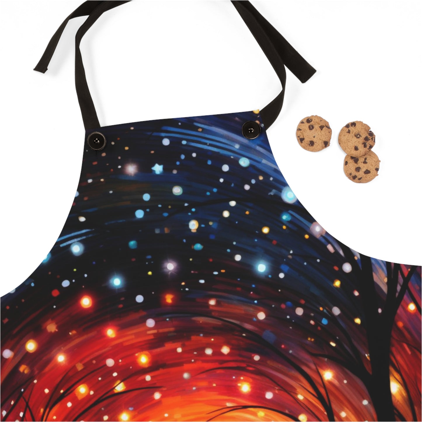 A Walk in the Park anniversary apron