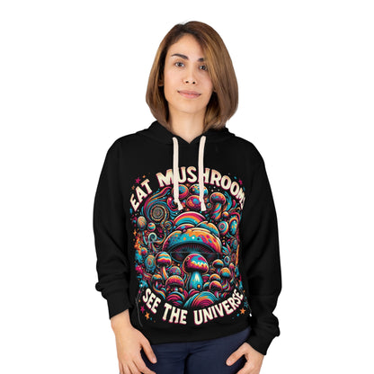 Eat Mushrooms See the Universe Hoodie #13 XL Illustration