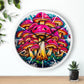 Mushroom Mystique 10" Wall clock