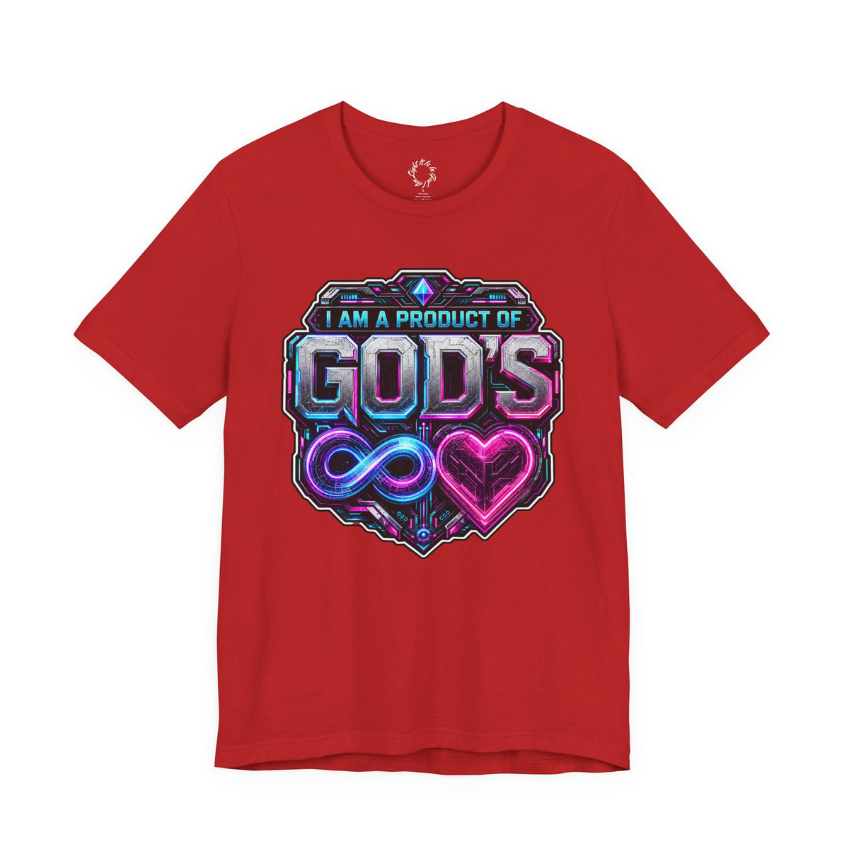 I Am a Product of God’s Infinite Love Cyberpunk Tee