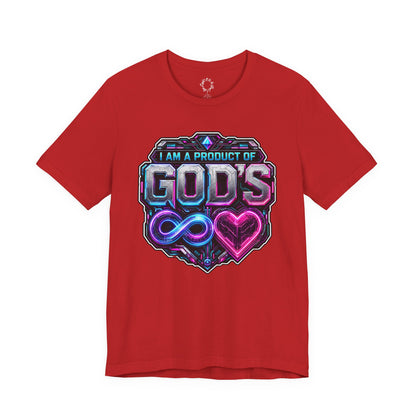 I Am a Product of God’s Infinite Love Cyberpunk Tee