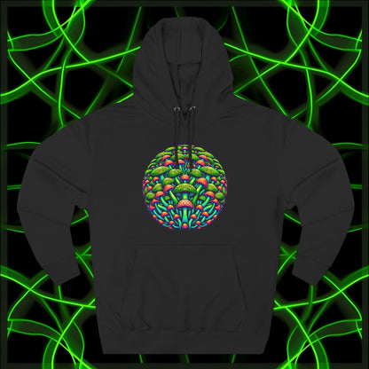 Mushrooms illusions hoodie #2