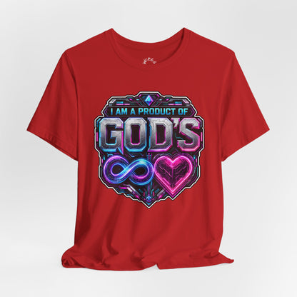 I Am a Product of God’s Infinite Love Cyberpunk Tee