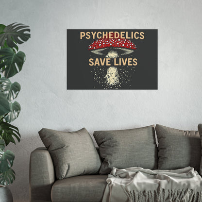 Psychedelics Save Lives Poster