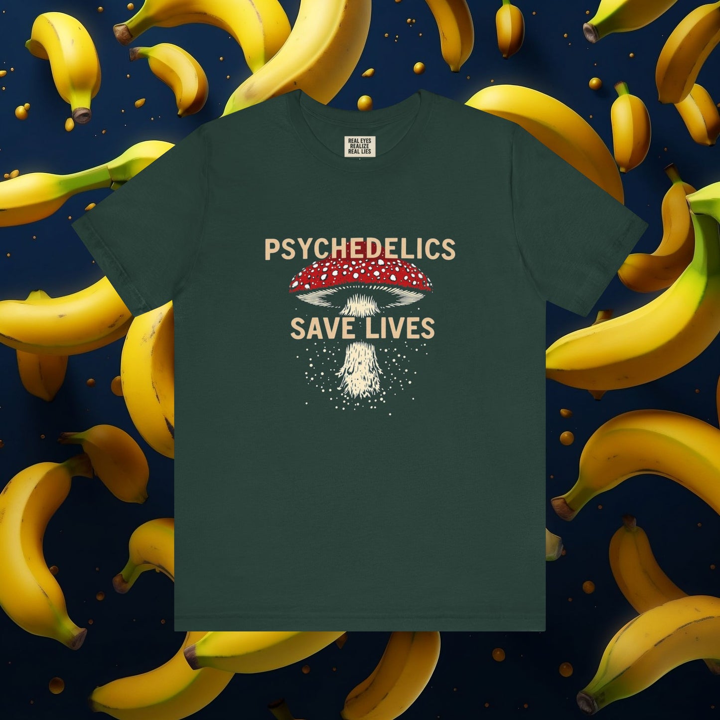 Psychedelics Save Lives – Amanita Mushroom Tee