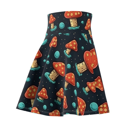 Magic Mushroom Women's Skater Skirt #1